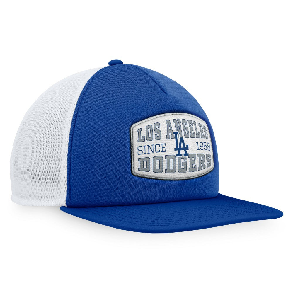 Los Angeles Dodgers Fanatics Foam Front Patch Trucker Snapback Hat - MLB