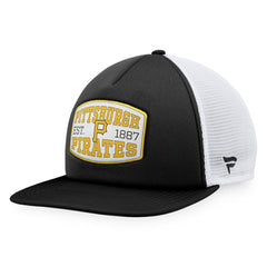 Pittsburgh Pirates Fanatics Foam Front Patch Trucker Snapback Hat - MLB