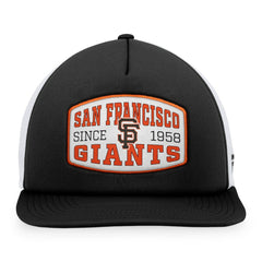 San Francisco Giants Fanatics Foam Front Patch Trucker Snapback Hat - MLB