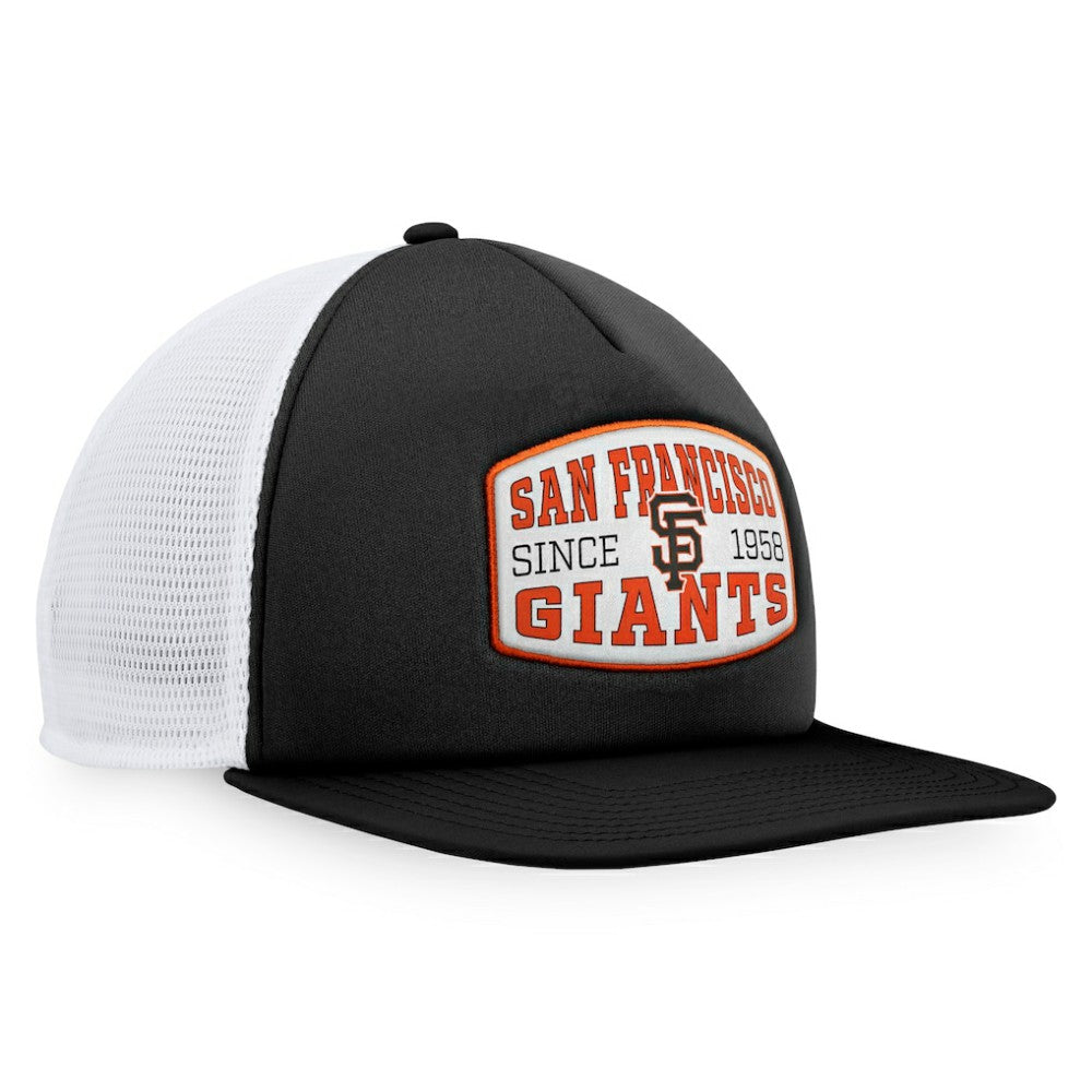 San Francisco Giants Fanatics Foam Front Patch Trucker Snapback Hat - MLB