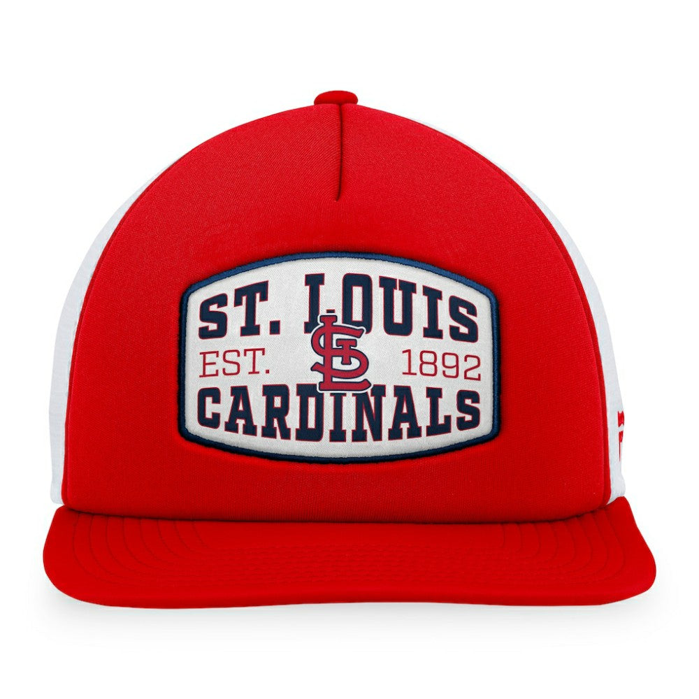 St. Louis Cardinals Fanatics Foam Front Patch Trucker Snapback Hat - MLB