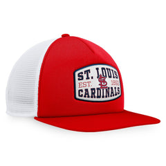 St. Louis Cardinals Fanatics Foam Front Patch Trucker Snapback Hat - MLB