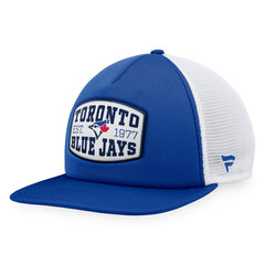 Toronto Blue Jays Fanatics Foam Front Patch Trucker Snapback Hat - MLB
