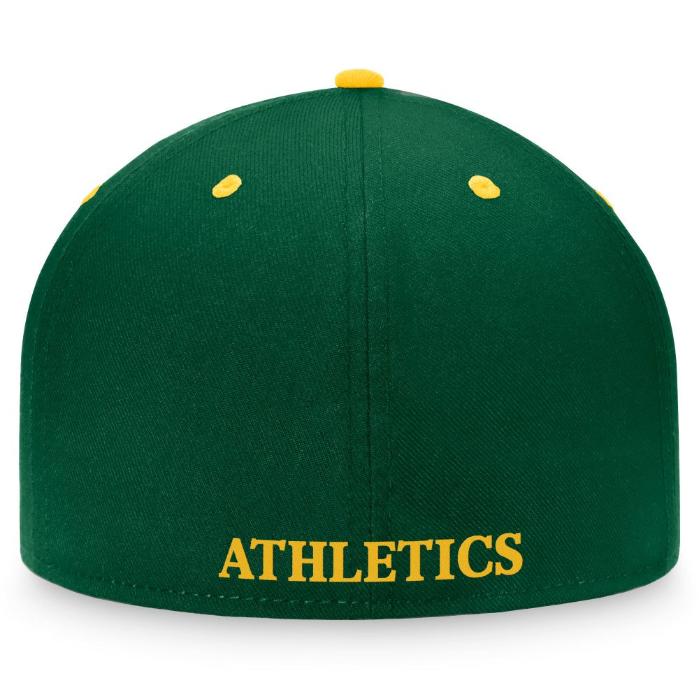 Athletics Fanatics Cooperstown Collection Two-Tone Fitted Hat - MLB