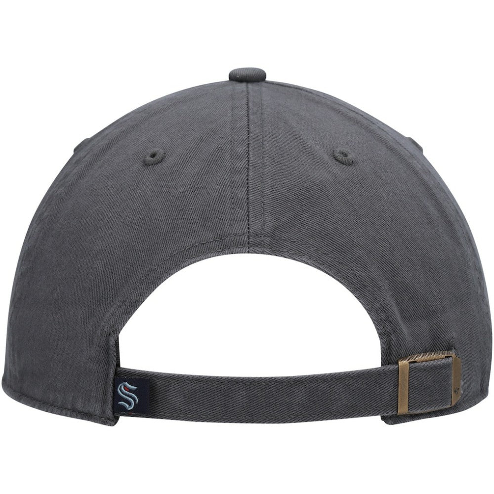 Seattle Kraken '47 Clean Up Adjustable Hat - Charcoal - NHL