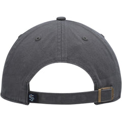 Seattle Kraken '47 Clean Up Adjustable Hat - Charcoal - NHL