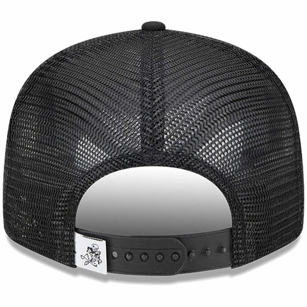 Dallas Cowboys New Era Retro Joe Main Trucker 9FIFTY Snapback Hat Black | NFL