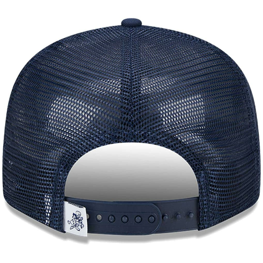 Dallas Cowboys New Era Retro Joe Main Trucker 9FIFTY Snapback Hat Navy | NFL
