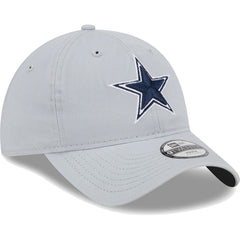 Dallas Cowboys New Era Youth Main Core Classic 2.0 9TWENTY Adjustable Hat Gray | NFL