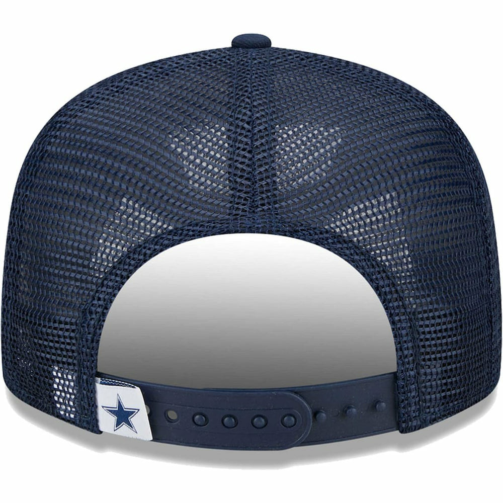 Dallas Cowboys New Era Youth Main Trucker 9FIFTY Snapback Hat Navy | NFL