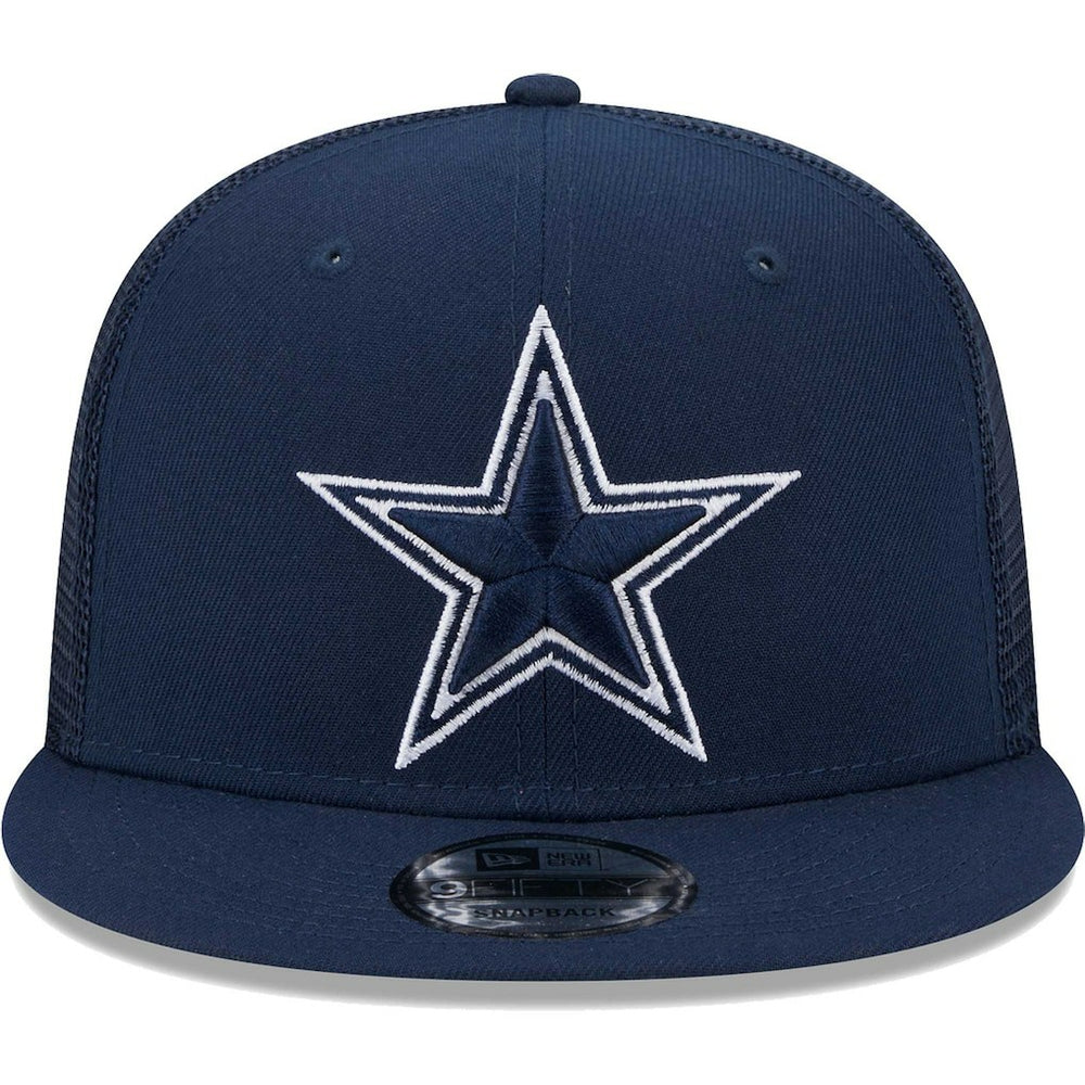 Dallas Cowboys New Era Main Trucker 9FIFTY Snapback Hat Navy | NFL