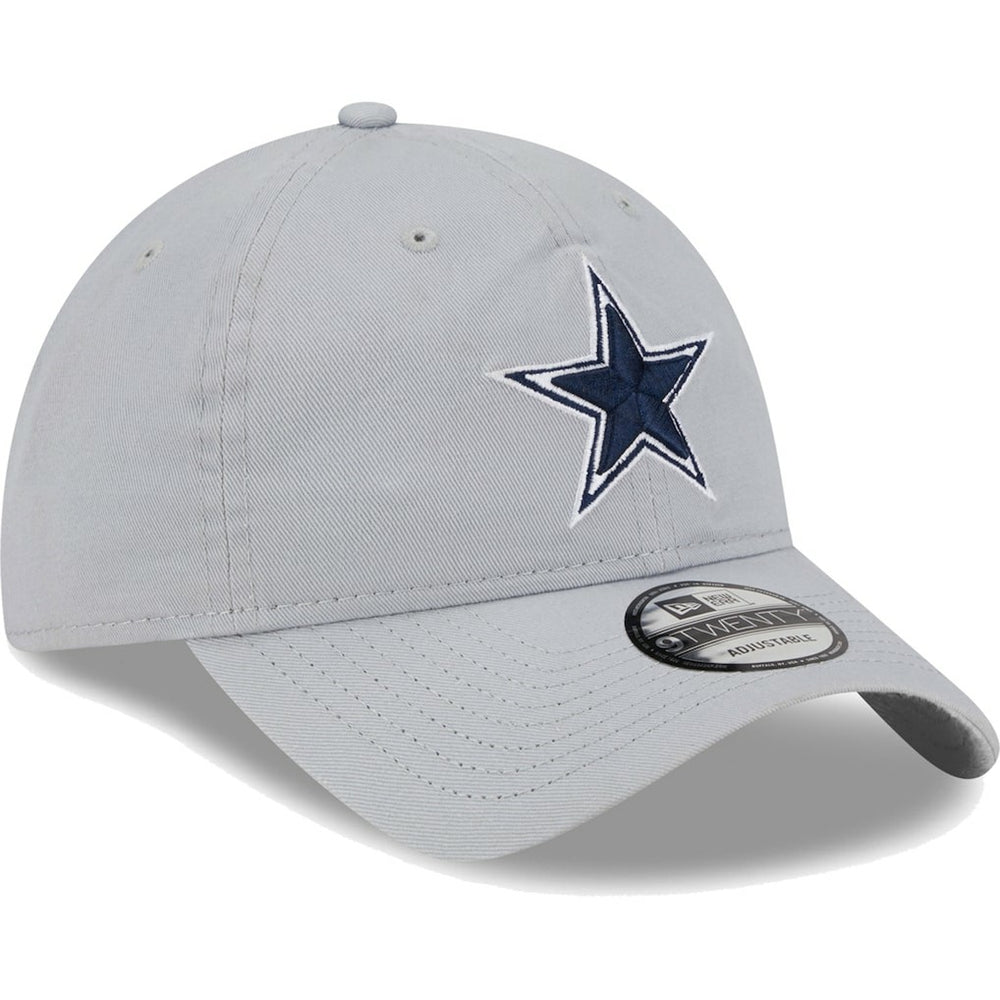 Dallas Cowboys New Era Main Core Classic 2.0 9TWENTY Adjustable Hat Gray | NFL