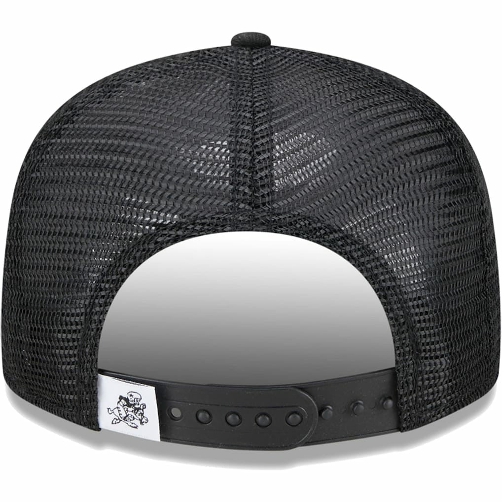Dallas Cowboys New Era Youth Retro Joe Main B-Dub 9FIFTY Trucker Adjustable Hat Black | NFL