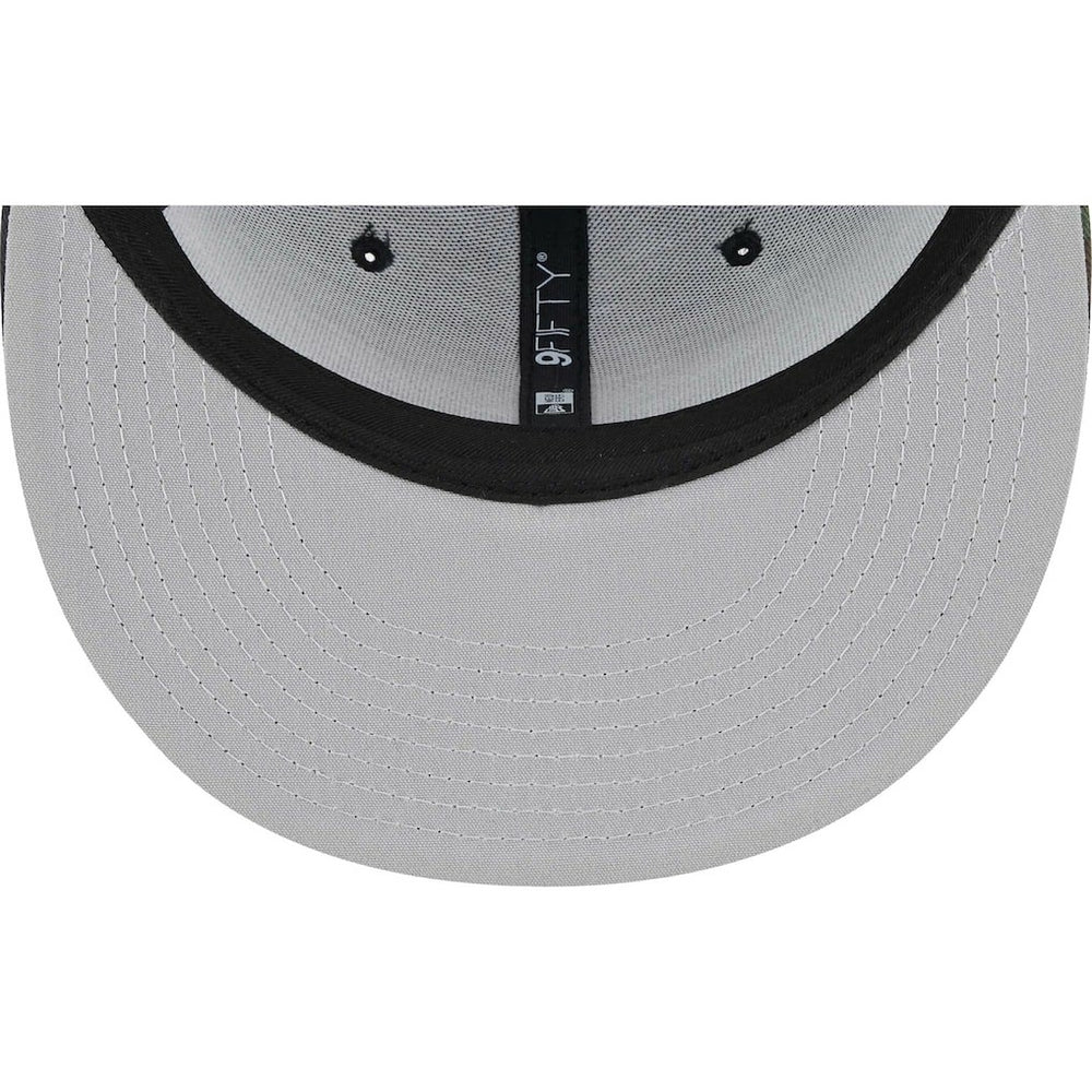 Dallas Cowboys New Era Main Trucker 9FIFTY Snapback Hat Camo | NFL