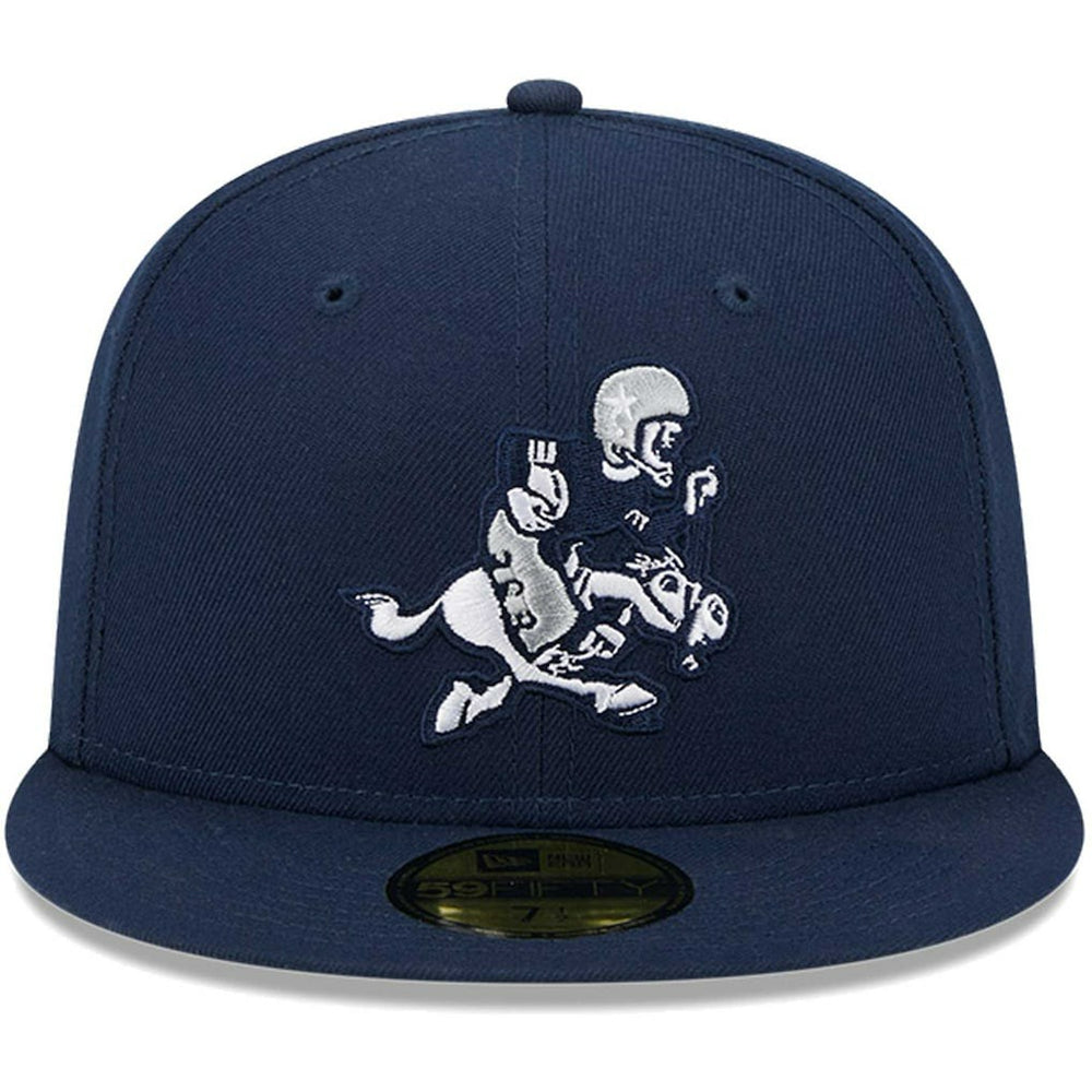 Dallas Cowboys New Era Retro Joe Main 59FIFTY Fitted Hat Navy | NFL