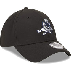 Dallas Cowboys New Era Retro Joe Main 39THIRTY Flex Hat Black | NFL