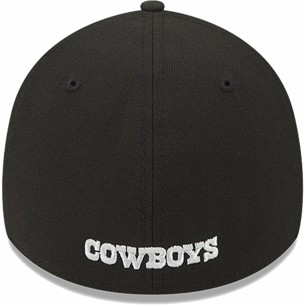 Dallas Cowboys New Era Retro Joe Main 39THIRTY Flex Hat Black | NFL