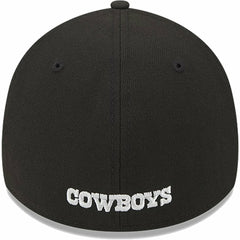 Dallas Cowboys New Era Retro Joe Main 39THIRTY Flex Hat Black | NFL