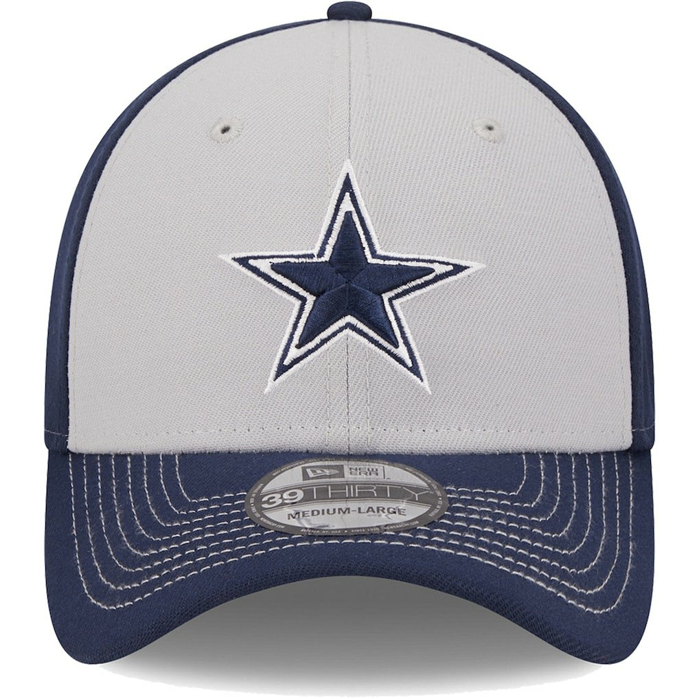 Dallas Cowboys New Era Main 39THIRTY Flex Hat Gray | NFL