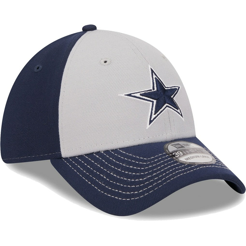 Dallas Cowboys New Era Main 39THIRTY Flex Hat Gray | NFL