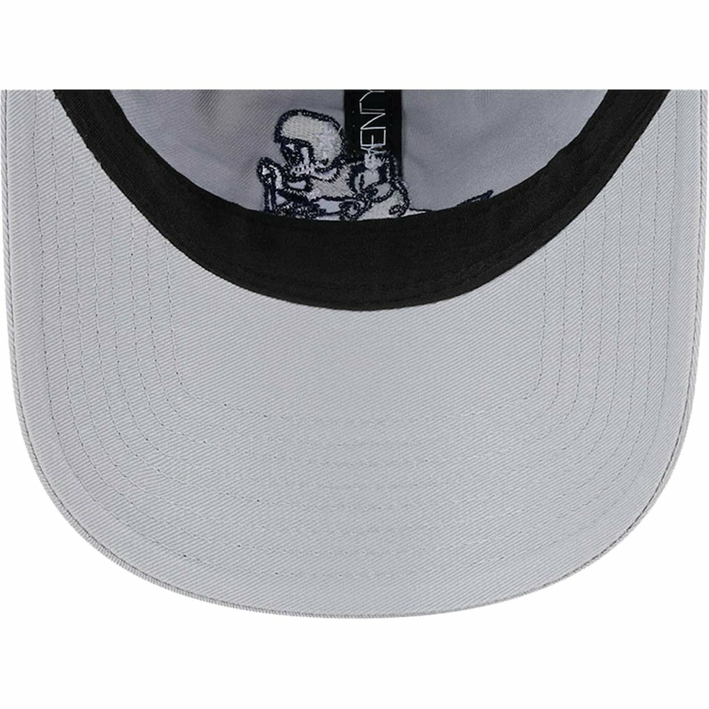 Dallas Cowboys New Era Women's Throwback Main Core Classic 2.0 9TWENTY Adjustable Hat Gray | NFL