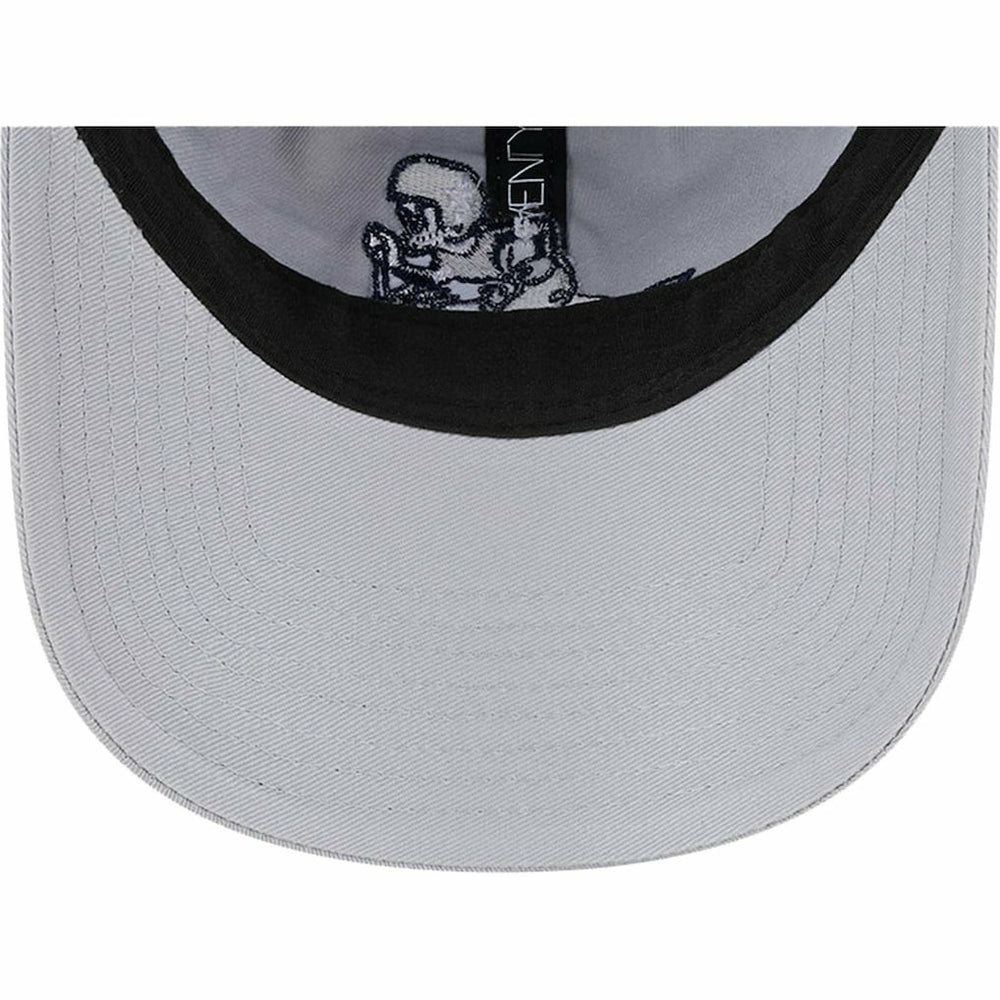 Dallas Cowboys New Era Women's Throwback Main Core Classic 2.0 9TWENTY Adjustable Hat Gray | NFL