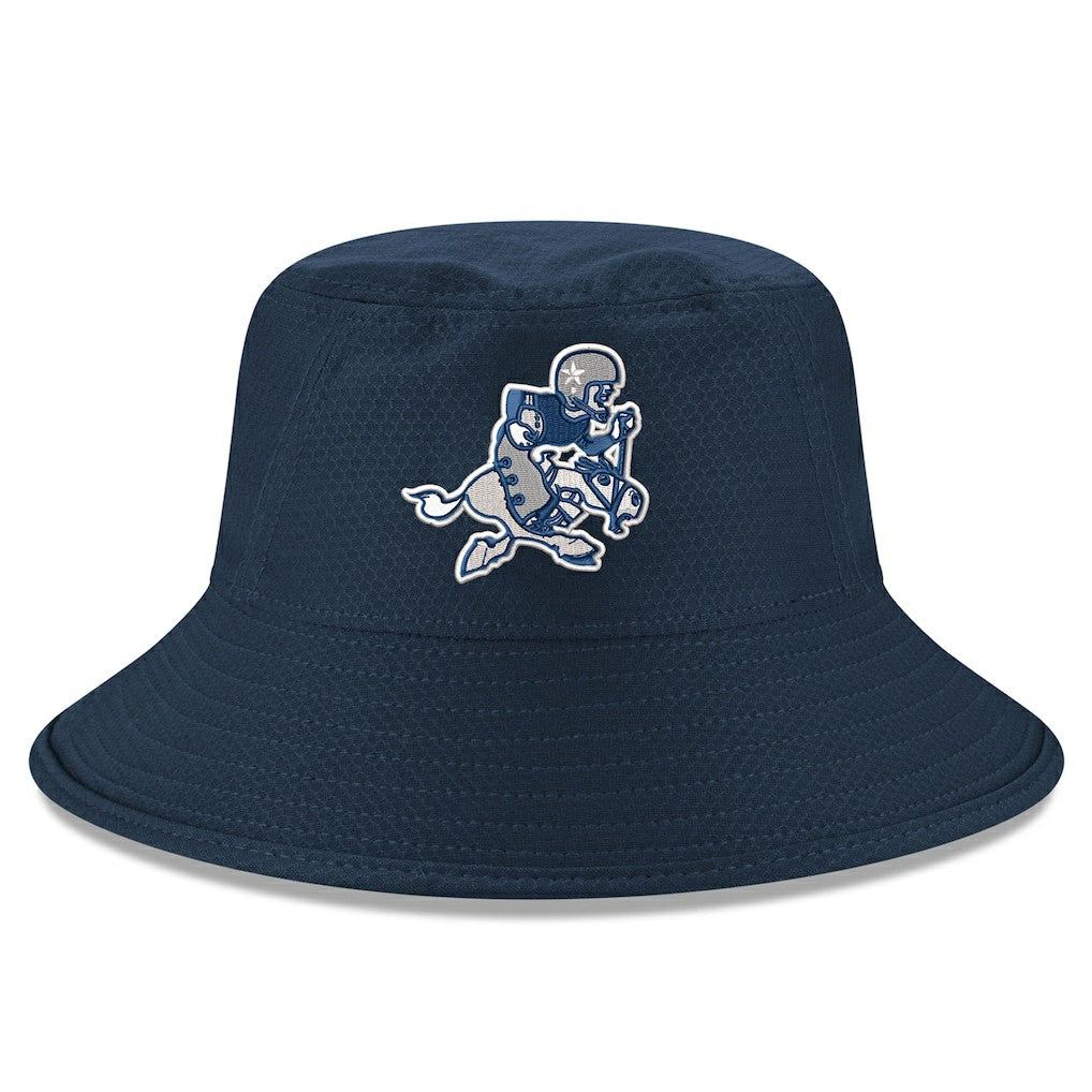 Dallas Cowboys New Era Main Bucket Hat Navy | NFL