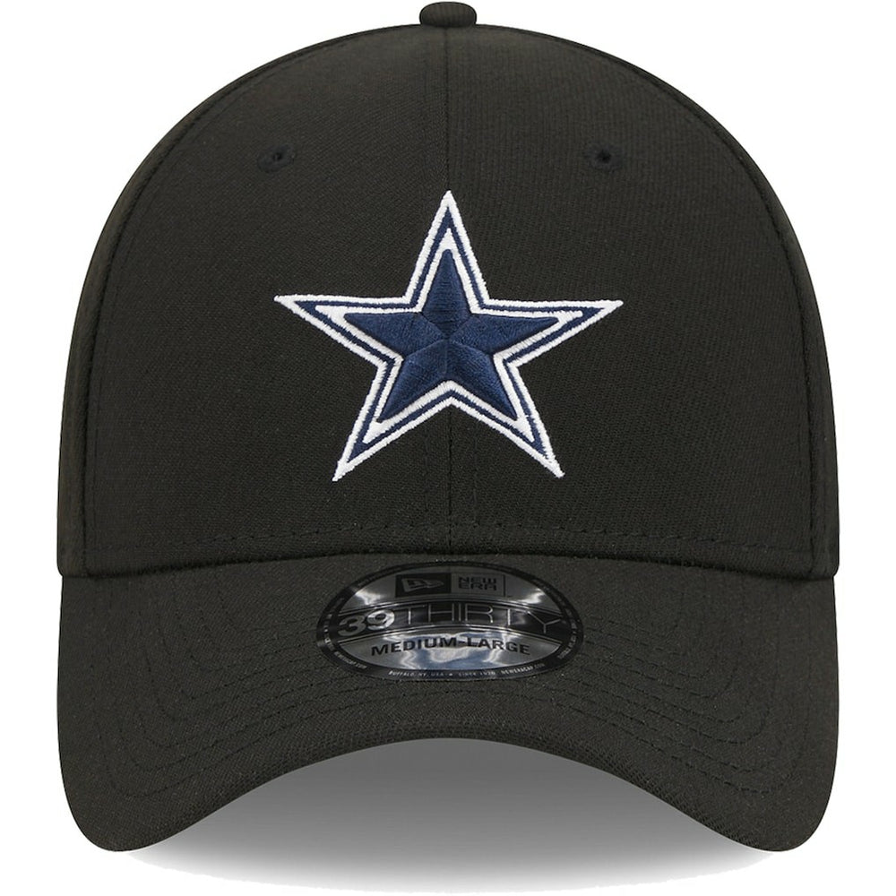 Dallas Cowboys New Era Main 39THIRTY Flex Hat Black | NFL
