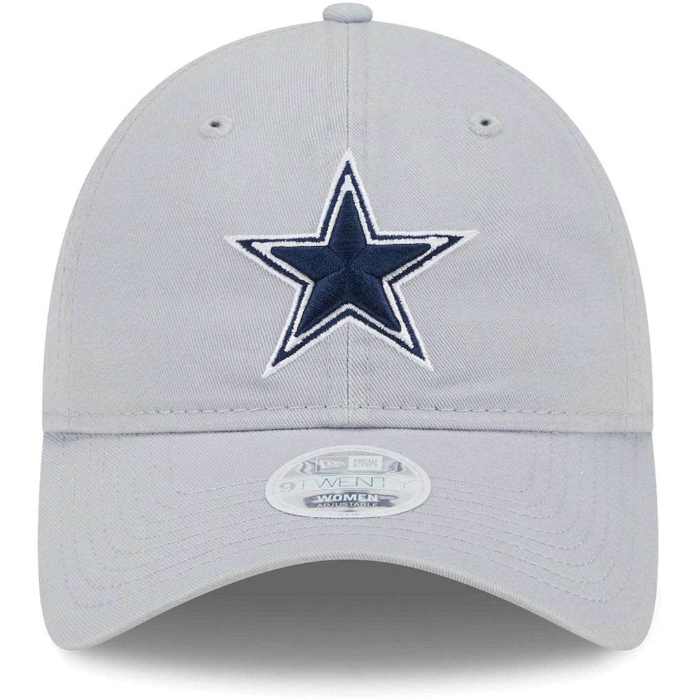 Dallas Cowboys New Era Women's Main Core Classic 2.0 9TWENTY Adjustable Hat Gray | NFL