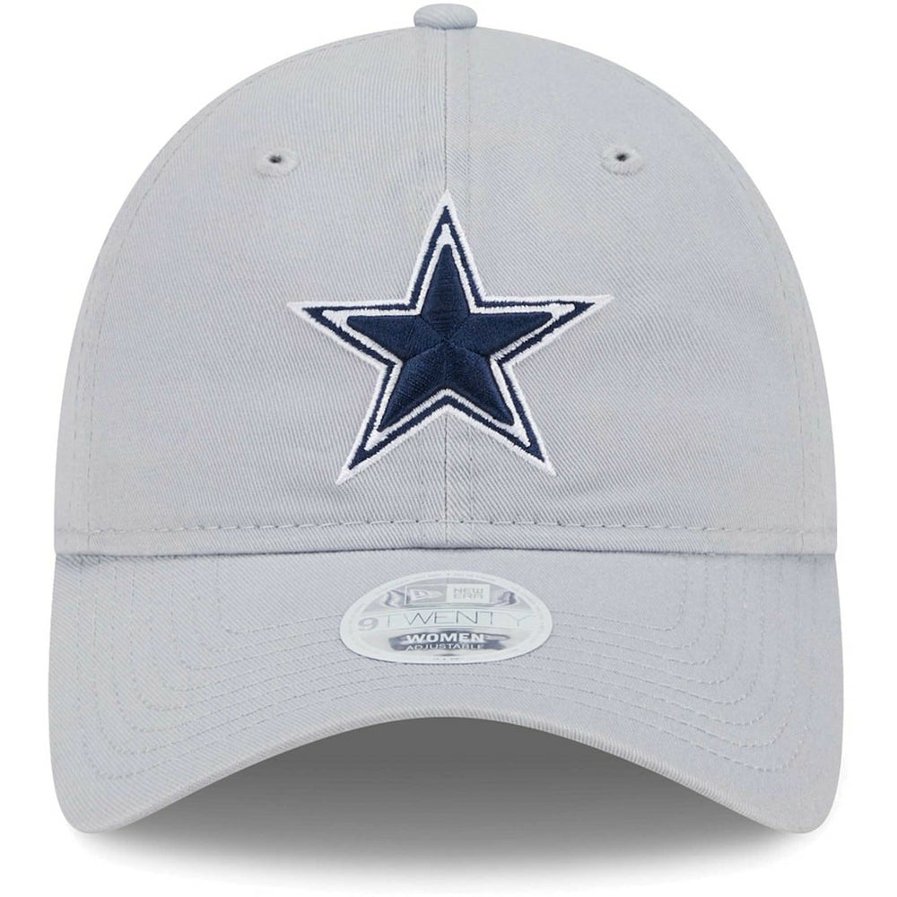 Dallas Cowboys New Era Women's Main Core Classic 2.0 9TWENTY Adjustable Hat Gray | NFL