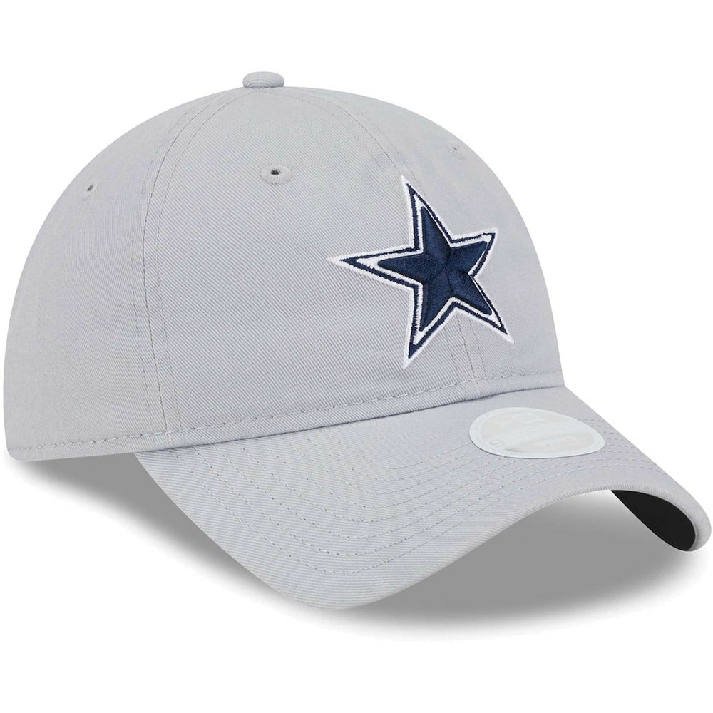 Dallas Cowboys New Era Women's Main Core Classic 2.0 9TWENTY Adjustable Hat Gray | NFL