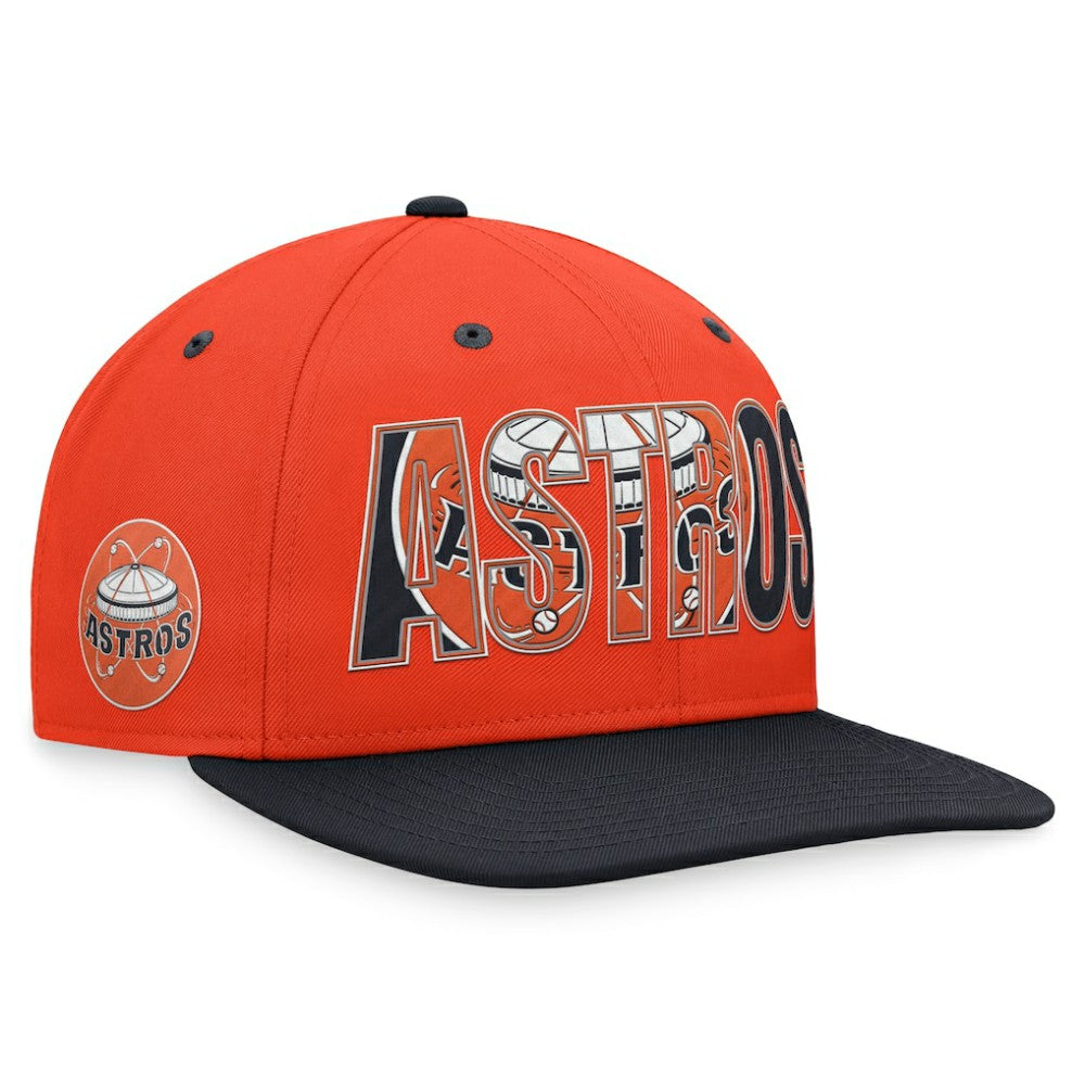 Houston Astros Nike Cooperstown Collection Pro Snapback Hat - MLB