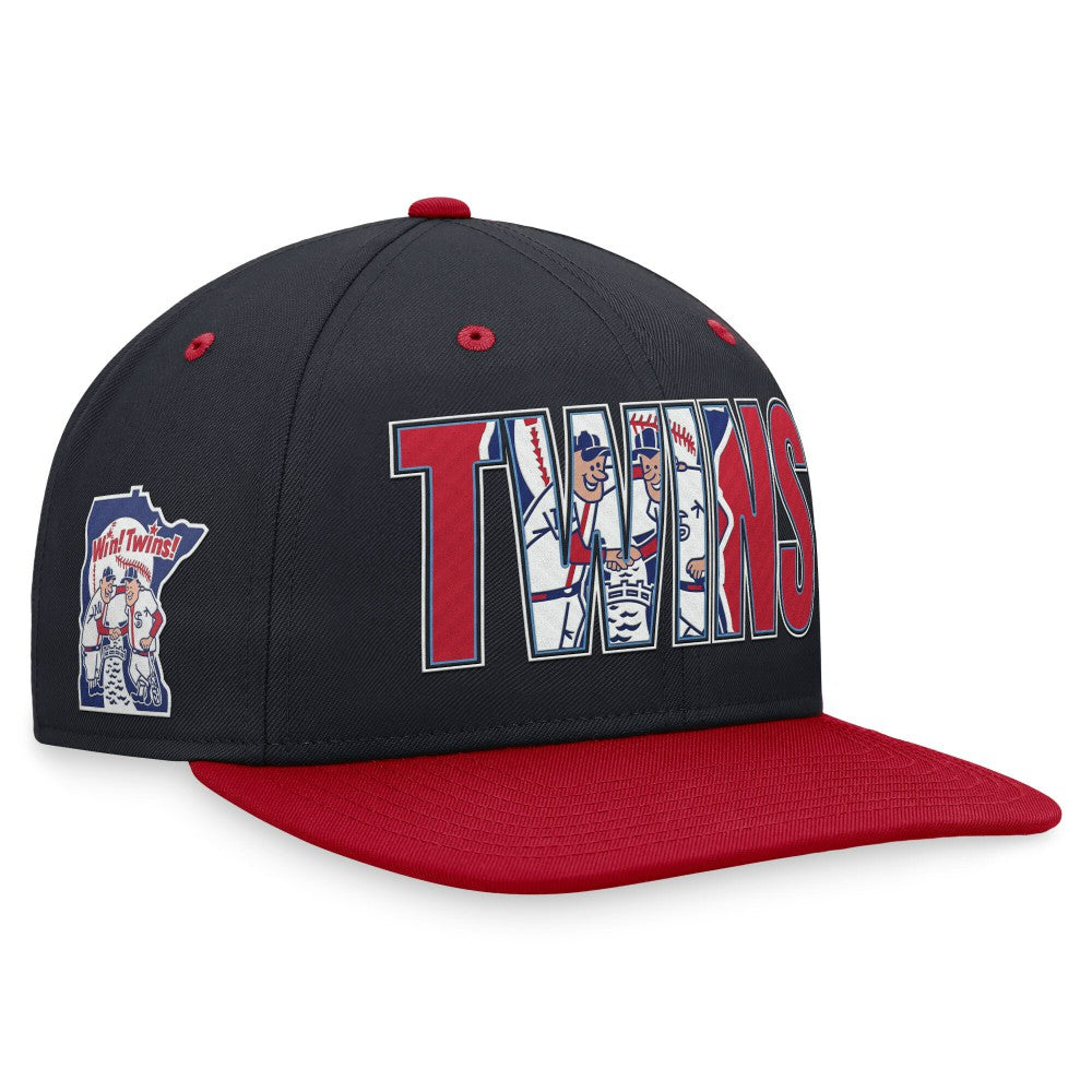 Minnesota Twins Nike Cooperstown Collection Pro Snapback Hat - MLB