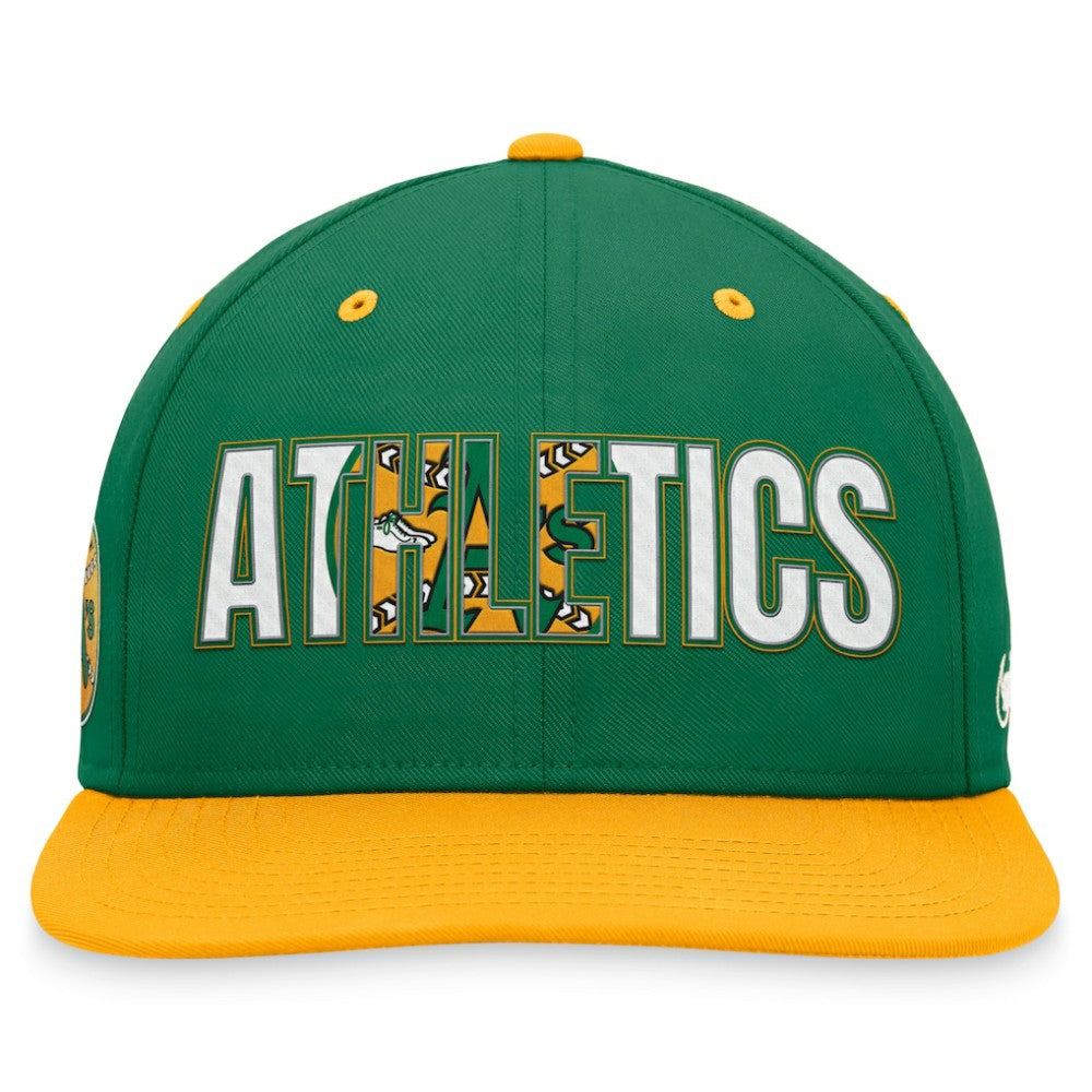 Athletics Nike Cooperstown Collection Pro Snapback Hat - MLB