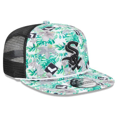 Chicago White Sox New Era Tropic Floral Golfer Lightly Structured Snapback Hat Hats - MLB