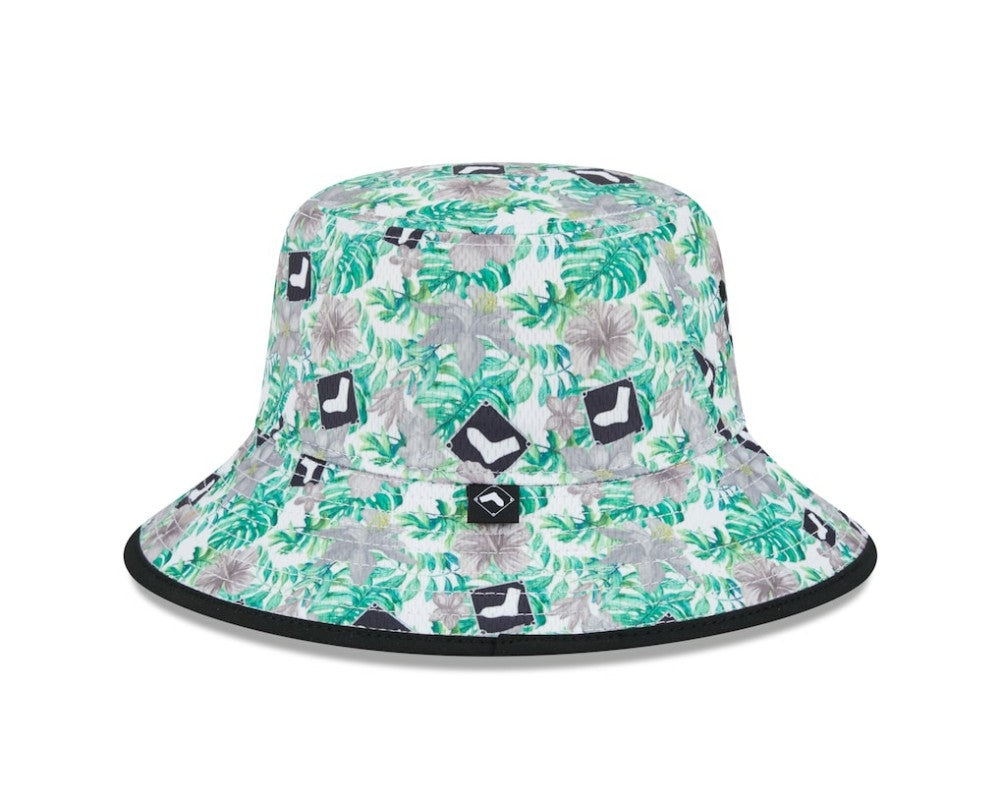 Chicago White Sox New Era Tropic Floral Bucket Hat Hats - MLB