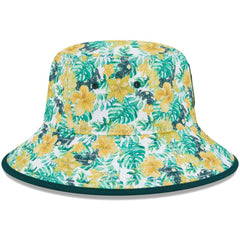 Athletics New Era Tropic Floral Bucket Hat Hats - MLB