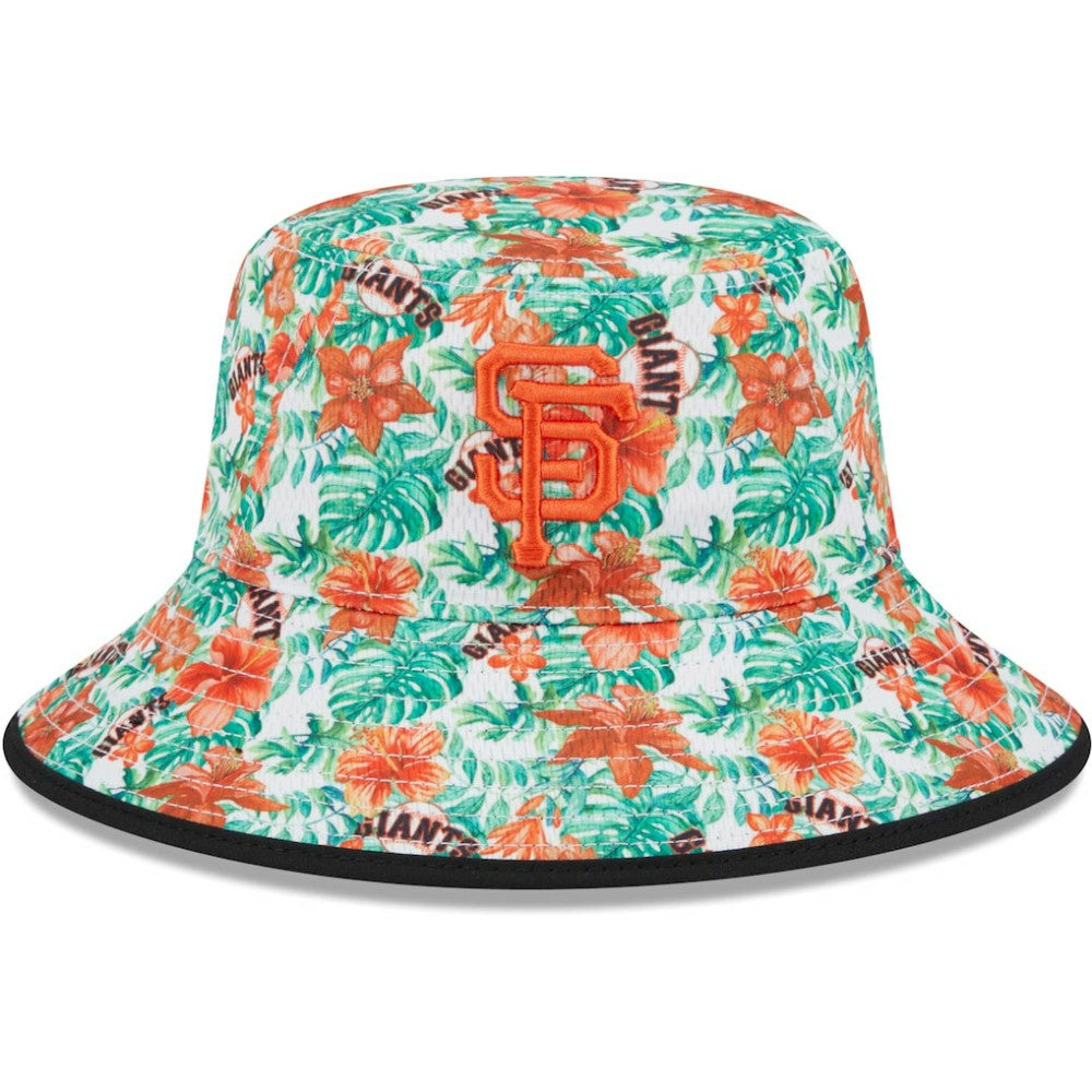 San Francisco Giants New Era Tropic Floral Bucket Hat Hats - MLB