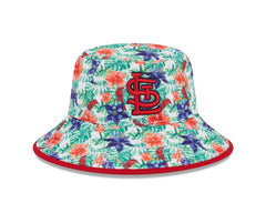 St. Louis Cardinals New Era Tropic Floral Bucket Hat Hats - MLB