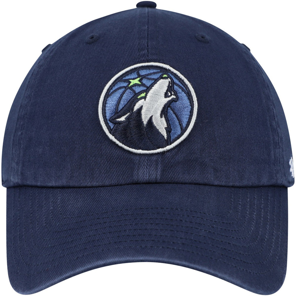 Minnesota Timberwolves '47 Core Logo Clean Up Adjustable Hat Navy - NBA
