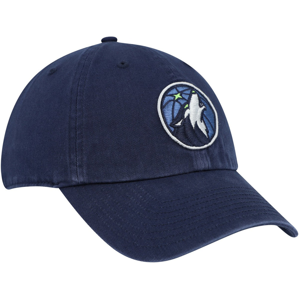 Minnesota Timberwolves '47 Core Logo Clean Up Adjustable Hat Navy - NBA