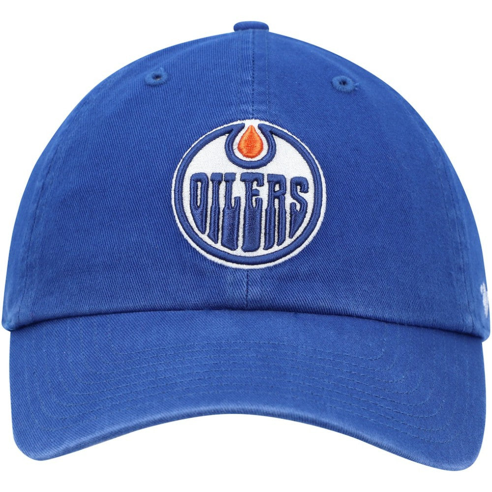 Edmonton Oilers '47 Clean Up Adjustable Hat - Royal - NHL