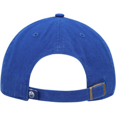 Edmonton Oilers '47 Clean Up Adjustable Hat - Royal - NHL