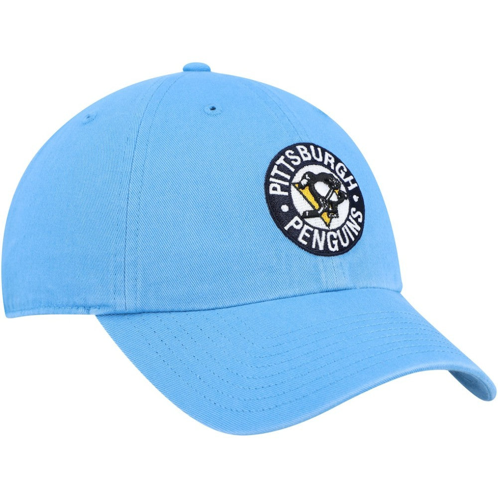Pittsburgh Penguins '47 Clean Up Adjustable Hat - Light Blue - NHL