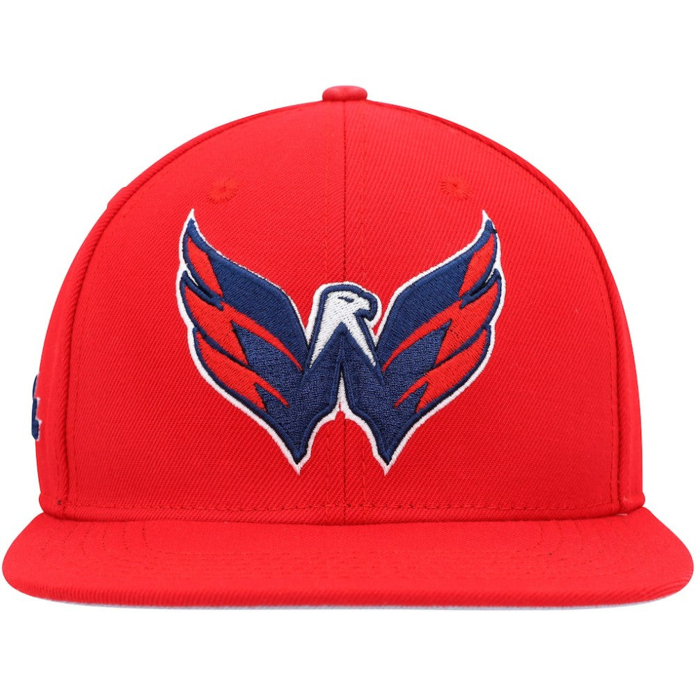 Washington Capitals Pro Standard Core Classic Logo Snapback Hat - Red - NHL