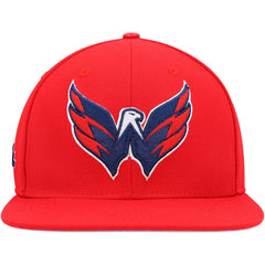 Washington Capitals Pro Standard Core Classic Logo Snapback Hat - Red - NHL