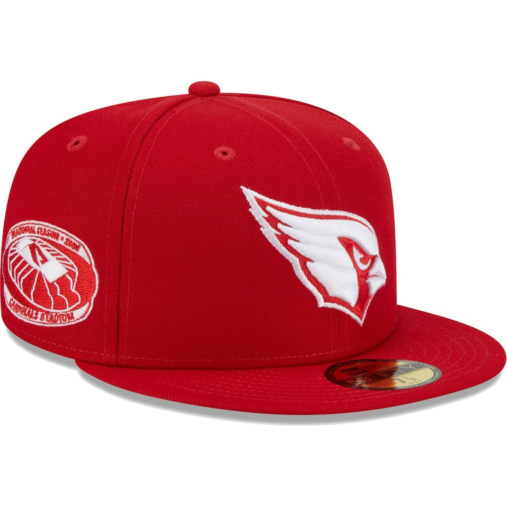 Arizona Cardinals New Era 2006 Inaugural Season Main Patch 59FIFTY Fitted Hat Scarlet | NFL