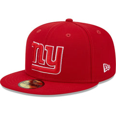 New York Giants New Era Super Bowl XLVI Main Patch 59FIFTY Fitted Hat Scarlet | NFL