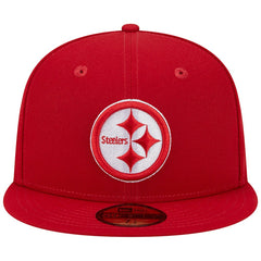 Pittsburgh Steelers New Era Super Bowl XLIII Main Patch 59FIFTY Fitted Hat Scarlet | NFL