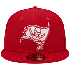 Tampa Bay Buccaneers New Era Super Bowl XXXVII Main Patch 59FIFTY Fitted Hat Scarlet | NFL